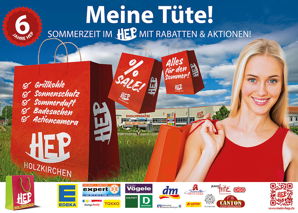 Unser HEP-Großplakat für den Sommer 2016!